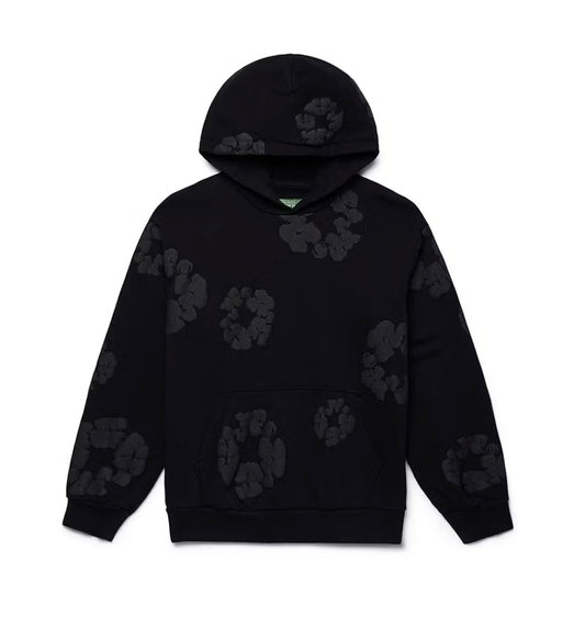 Denim Tears Cotton Wreath Hoodie  ‘Black’